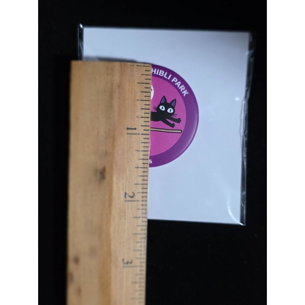 NEW Studio Ghibli Park Japan Exclusive VALLEY OF WITCHES Jiji Pin Badge Sealed - Picture 4 of 5